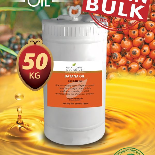 Wholesale Organic Batana Oil – 50 KG Bulk  Hair & Skin Care Ingredient