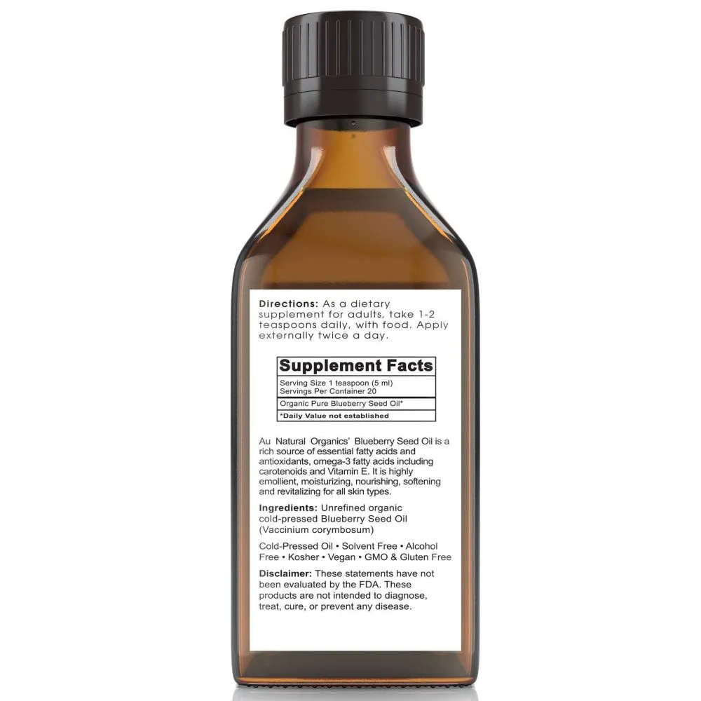 Exclusive Blueberry Oil: Best Anti-Aging Remedy