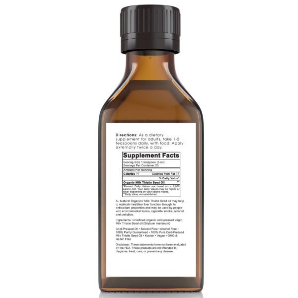 Exclusive Milk Thistle Seed Oil: Best Liver Support