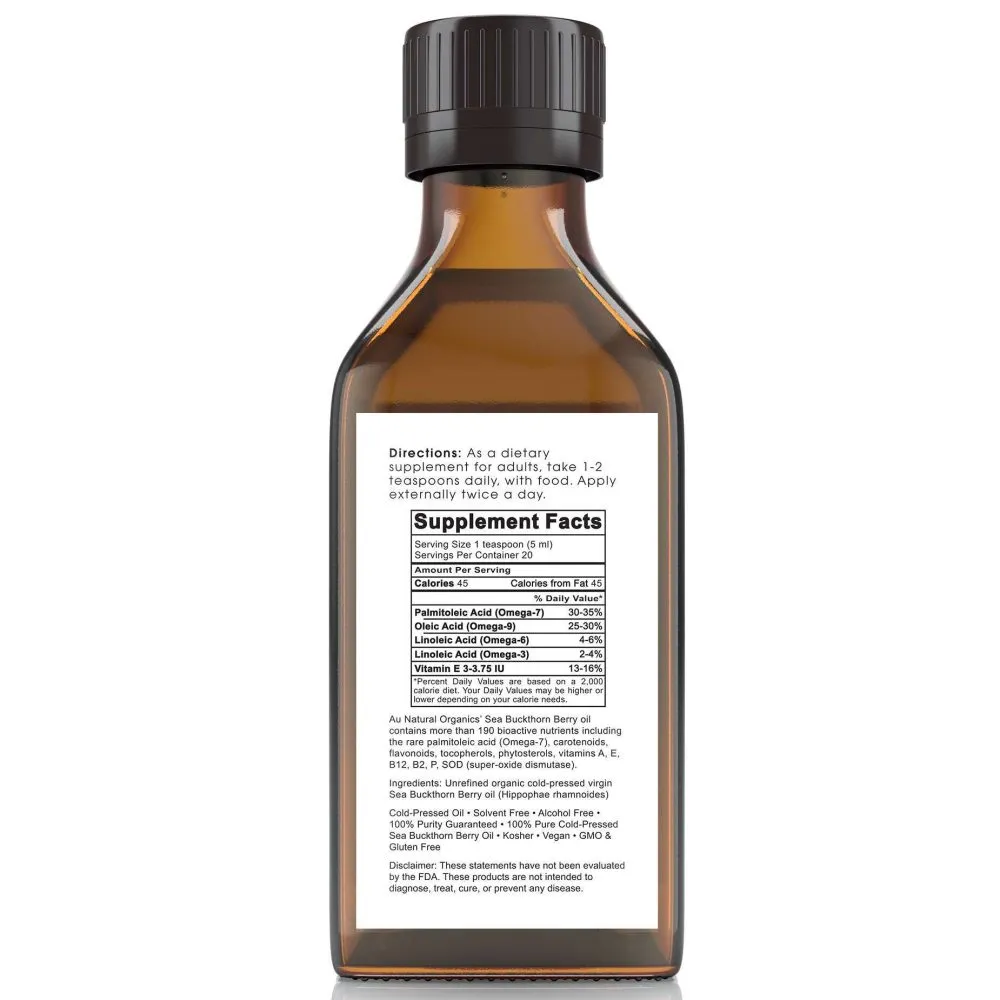Exclusive Sea Buckthorn Berry Oil: Best For Skin