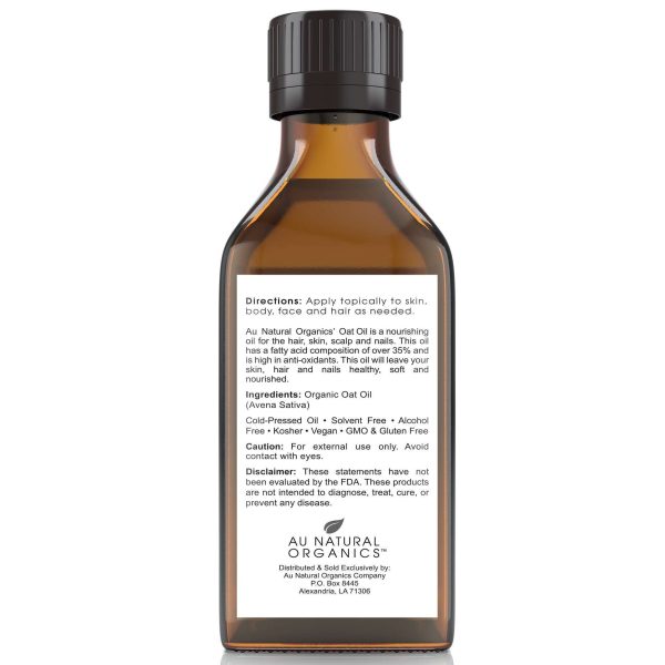 Organic Oat Oil – Gentle Hydration for Sensitive Skin