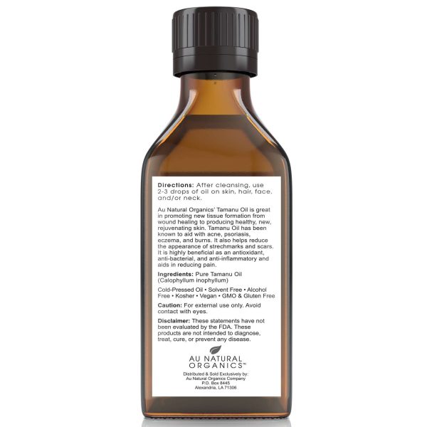 Pure Tamanu Oil: Natural, Effortless Skin Healing