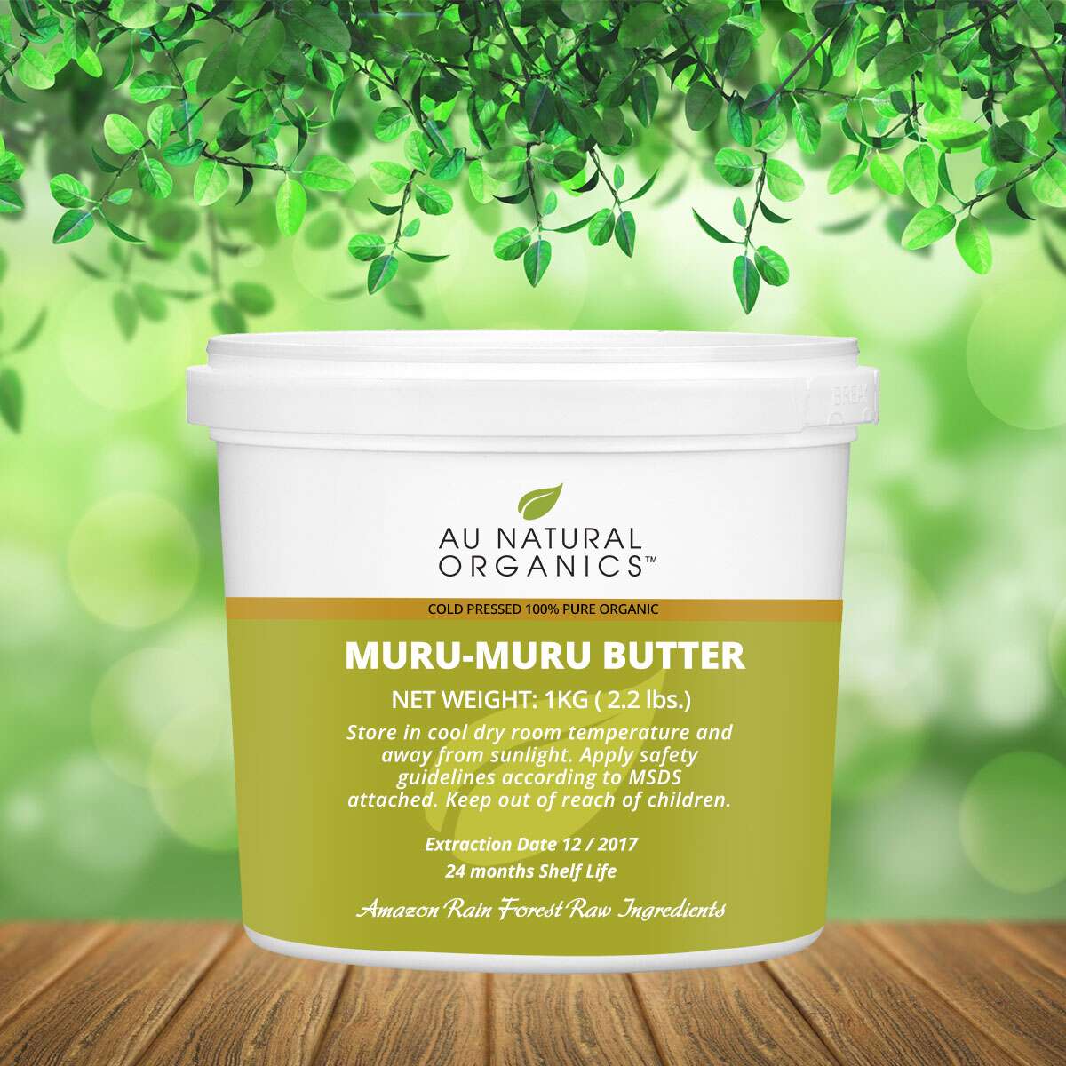 Muru Muru Butter: Best Wild &Amp; Essential 1Kg 1 Muru Muru Butter: Best Wild &Amp; Essential 1Kg