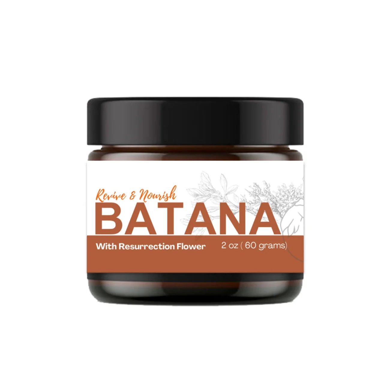 Batana Oil With Resurrection Flowers