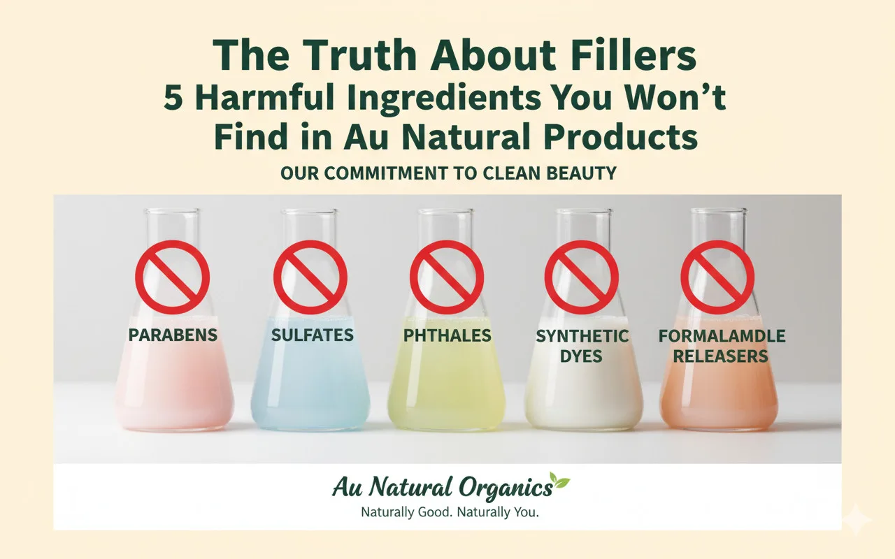 The Truth About Fillers: 5 Harmful Ingredients You Won'T Find In Au Natural Products - Au Natural Organics