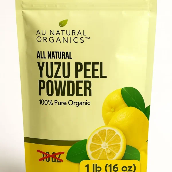 Exclusive Yuzu Peel Powder: Best for Skin & Bath - 16 oz