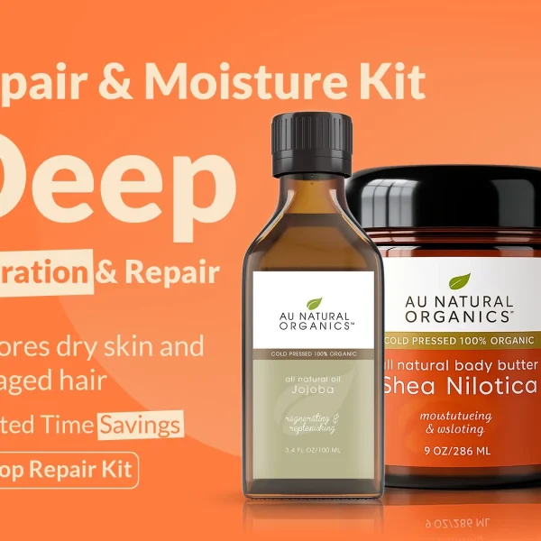 AU Natural Organics Repair & Moisture Kit