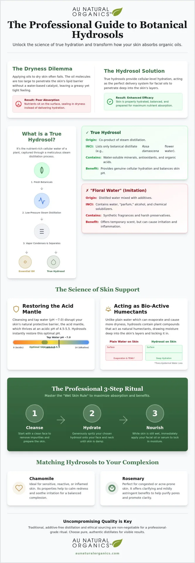 How To Use Hydrosols For Skin: Botanical Waters Guide
