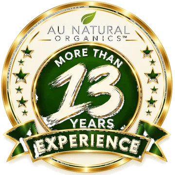 Au Natural Organics — more than 13 years experience