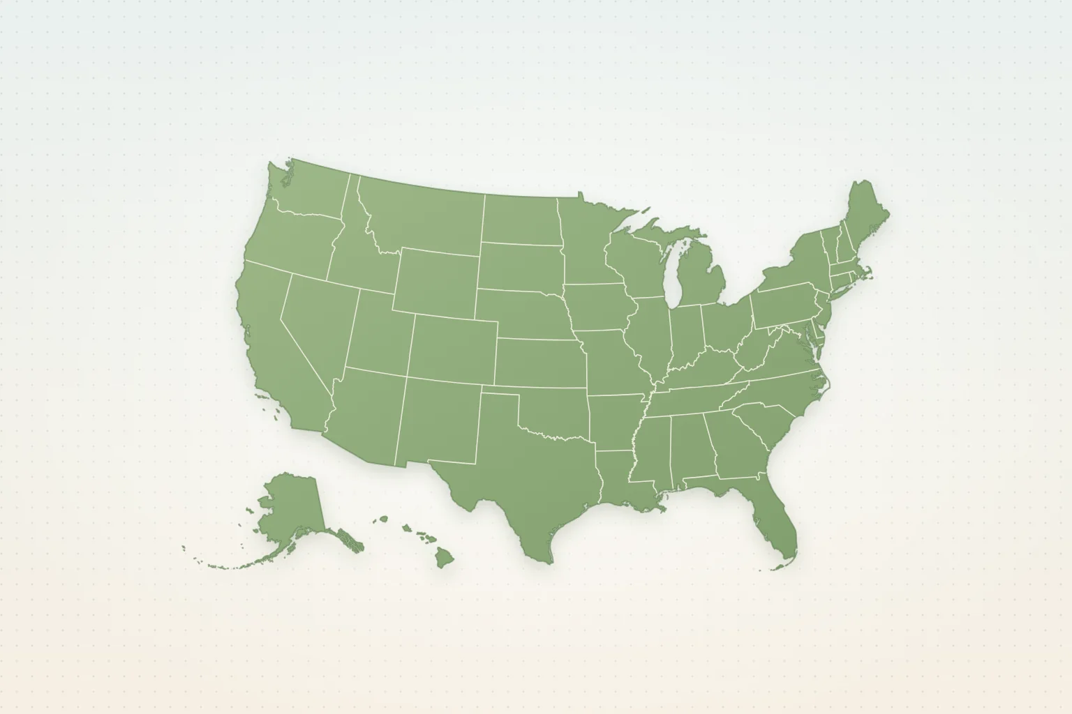 Map of the United States, origin of our berry seed oils