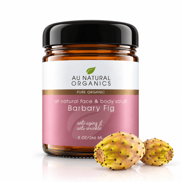Au Natural Organics Barbary Fig Scrub 9oz product on white
