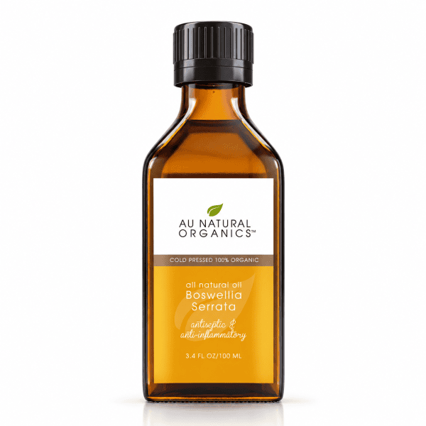 Au Natural Organics Boswellia Serrata 100ml bottle on white