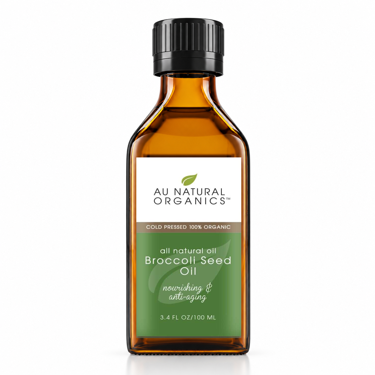 Au Natural Organics Broccoli Seed Oil, front