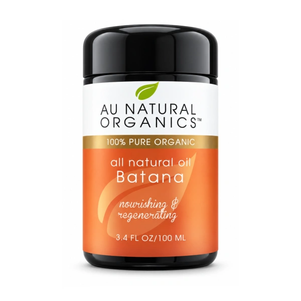 Batana oil 100ml jar by Au Natural Organics on a white background