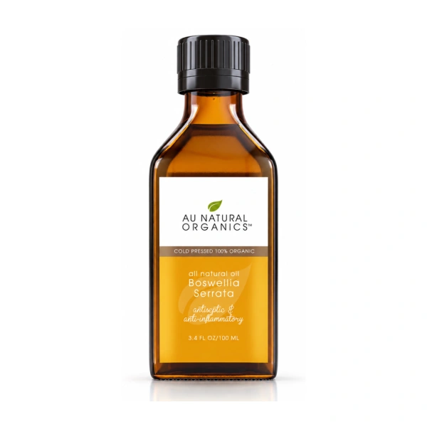 Au Natural Organics Boswellia Serrata 100ml bottle on white