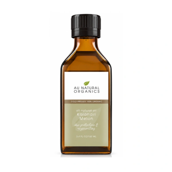Au Natural Organics Kalahari Melon Oil 100ml bottle on white