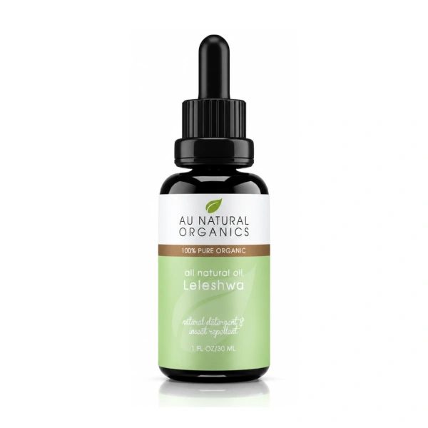 Au Natural Organics Leleshwa Oil 30ml bottle on white