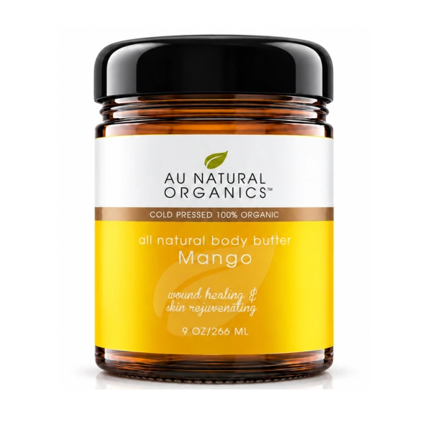 Au Natural Organics Mango Butter 9oz product on white