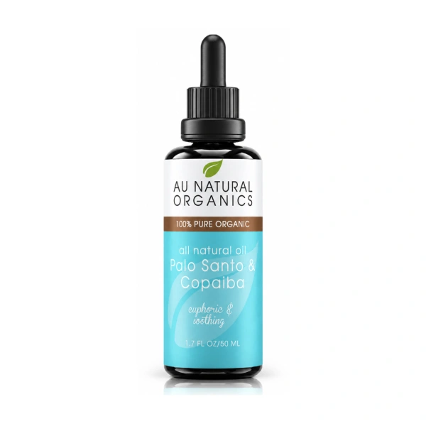 Au Natural Organics Palo Santo and Copaiba Oil 50ml product on white