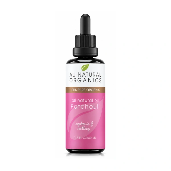Au Natural Organics Patchouli Oil 50ml bottle on white