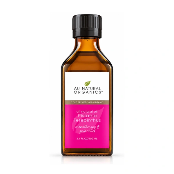 Au Natural Organics Pistacia Terebinthus 100ml bottle on white