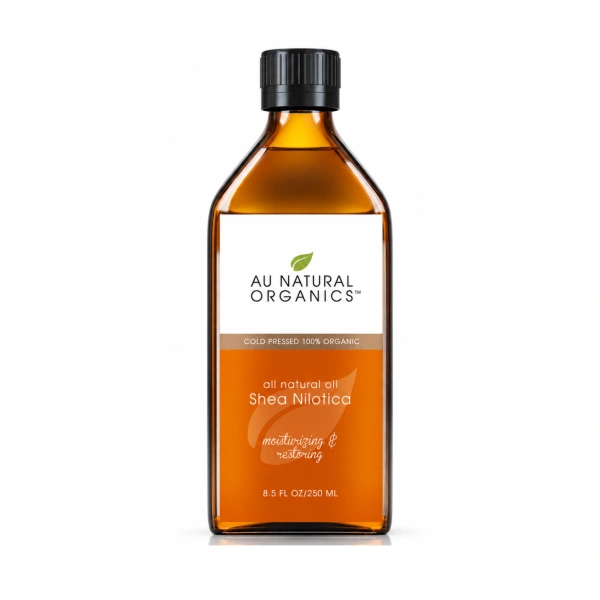 Au Natural Organics Shea Nilotica 250ml product on white