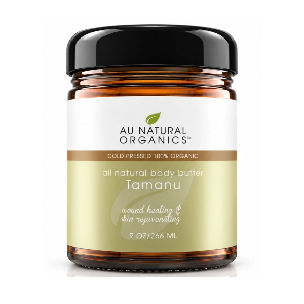 Au Natural Organics Tamanu Body Butter 9oz product on white