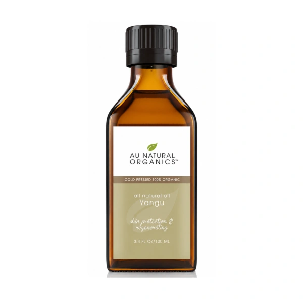 Au Natural Organics Yangu Oil 100ml bottle on white