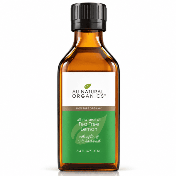 Au Natural Organics Lemon Tea Tree Oil 100ml product on white