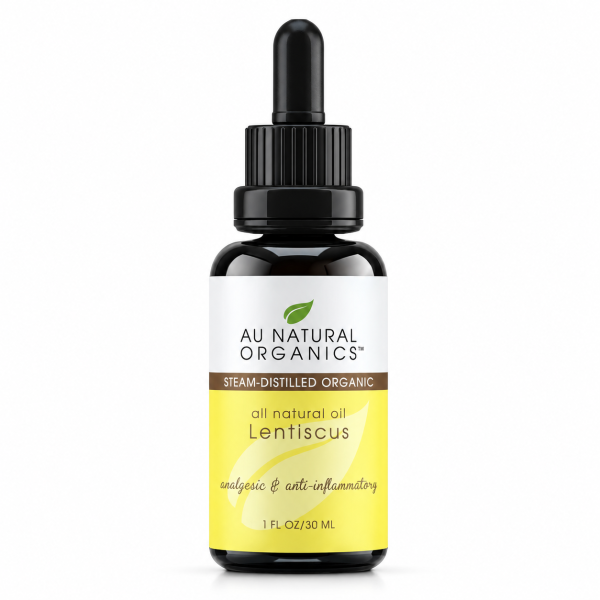 Au Natural Organics Lentiscus 30ml bottle on white