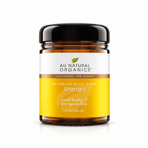 Au Natural Organics Mango Butter 9oz product on white