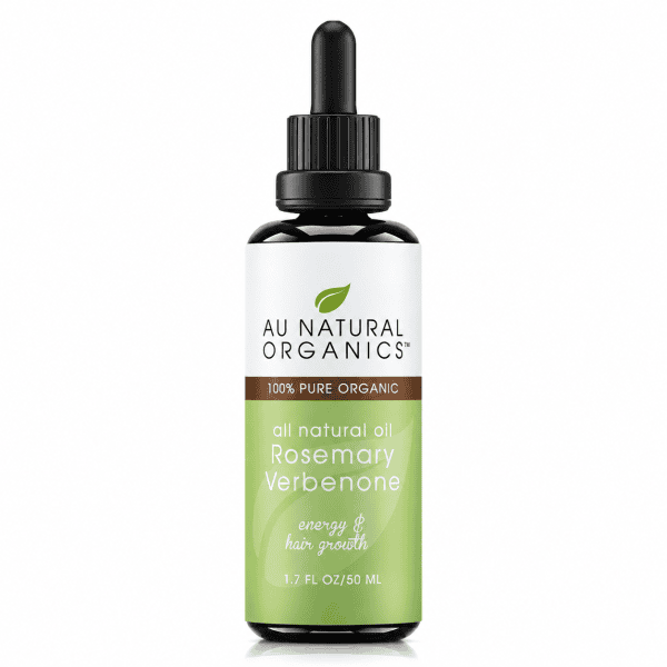 Au Natural Organics Rosemary Verbenone Oil 50ml bottle on white