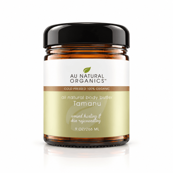 Au Natural Organics Tamanu Body Butter 9oz product on white